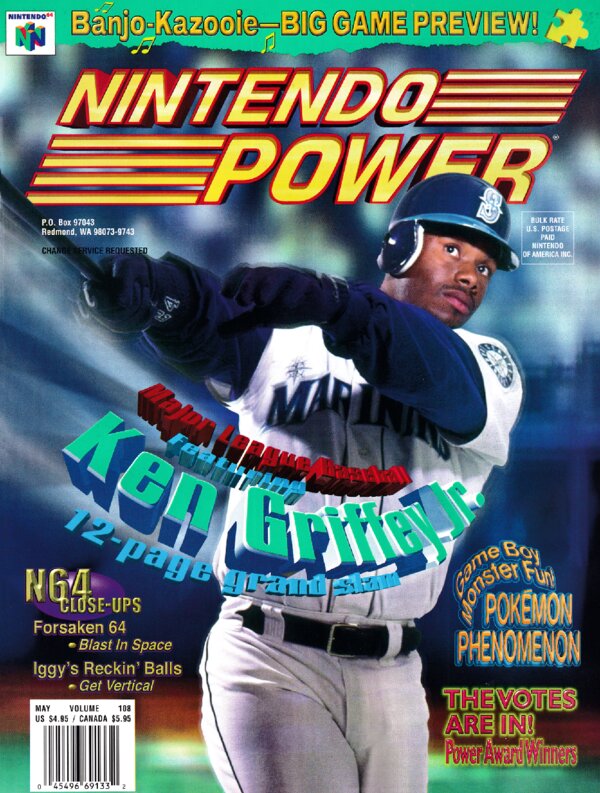 Nintendo Power Issue 108 (May 1998) cover